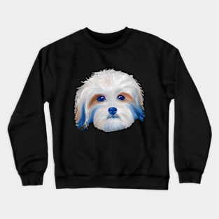 Cute dog face Crewneck Sweatshirt